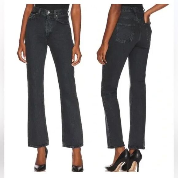 Agolde High Rise Vintage Boot in Percolate NWT - Picture 2 of 15